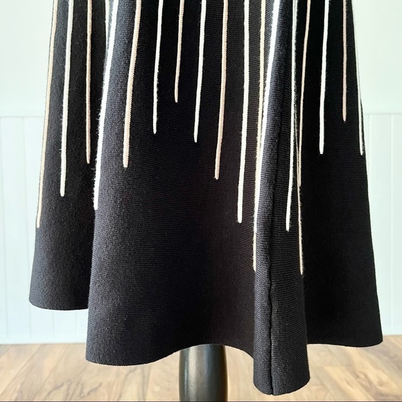 RW&CO Striped Ribbed Knit Long Sleeve Dress Size S - Picture 8 of 15